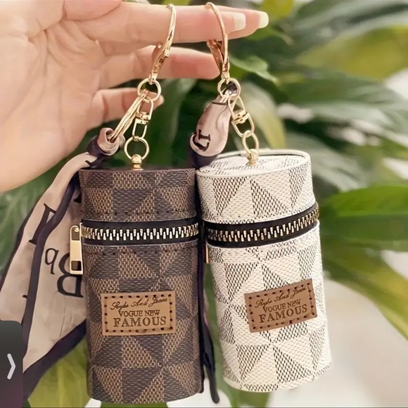 unbranded Accessories - 1pc fashion Retro Coin Purse Classic Pouch With Scarf Decor, Zipper Lips…